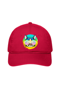 Cat With Glasses Cap (6 Colours)