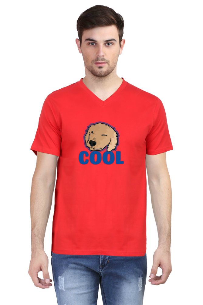 V Neck T-Shirt (Men) - Labra-dorable (5 Colours)