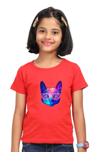 Round Neck T-Shirt (Girls) - Best Friend Fur Real (5 Colours)