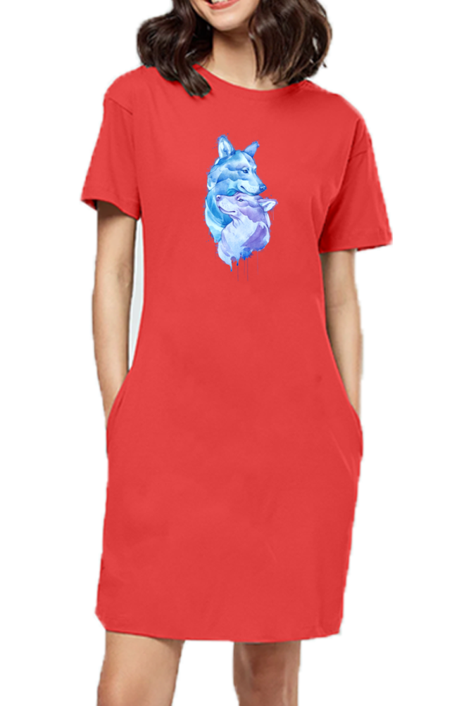T-shirt Dress With Pockets - Snugglebugs (6 Colours)