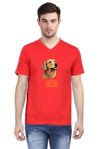 V Neck T-Shirt (Men) - Retriever Royale (5 Colours)