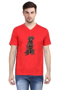V Neck T-Shirt (Men) - Chocolate Charm (3 Colours)