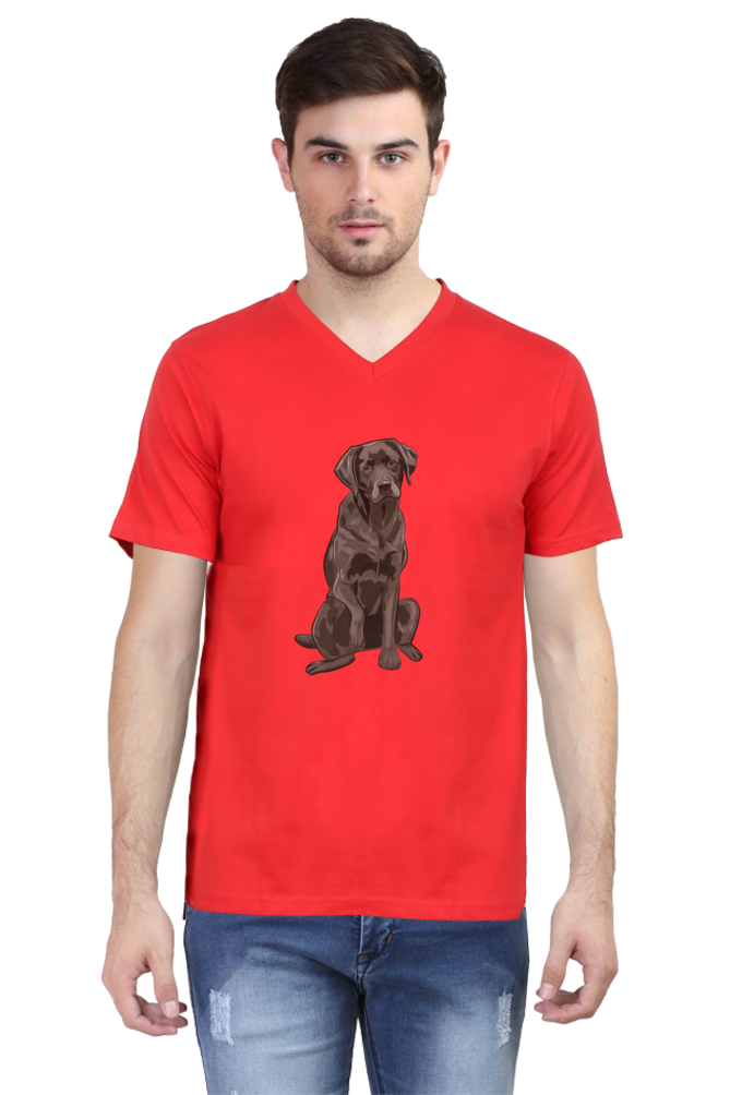 V Neck T-Shirt (Men) - Chocolate Charm (3 Colours)