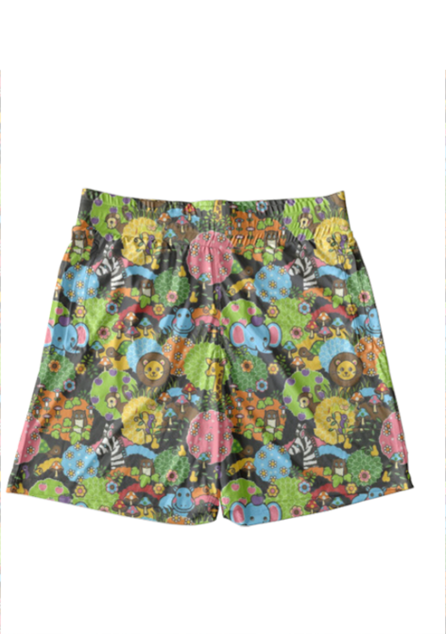 Retro Jungle Party Shorts