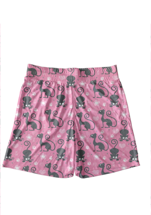 Purrfectly Pink Shorts