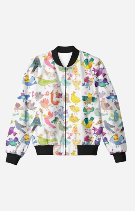 Bomber Jacket (Men) - Bird Brained
