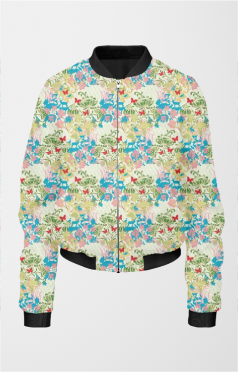 Bomber Jacket (Women) - Wildlife Wonders
