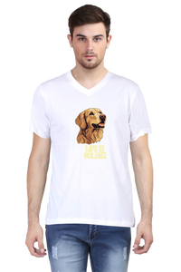 V Neck T-Shirt (Men) - Retriever Royale (5 Colours)