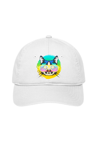 Cat With Glasses Cap (6 Colours)
