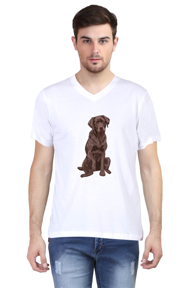 V Neck T-Shirt (Men) - Chocolate Charm (3 Colours)