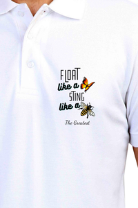 Stepevoli Clothing - Polo Neck T-Shirt (Men) - Bee The Greatest (3 Colours)