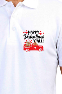 Polo Neck T-Shirt (Men) - Valentine's Day Special (3 Colours)