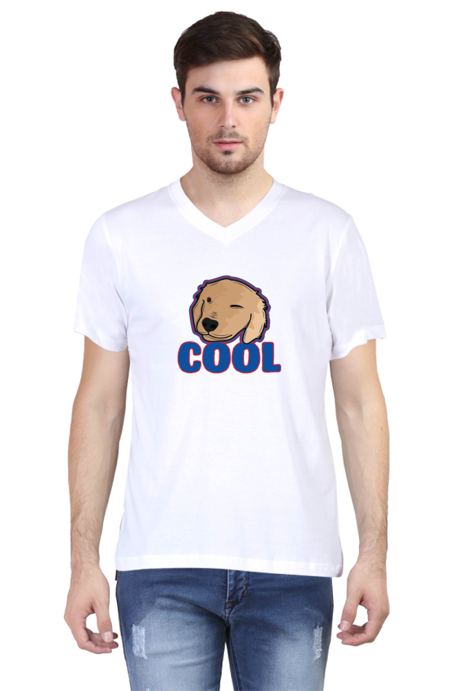 V Neck T-Shirt (Men) - Labra-dorable (5 Colours)