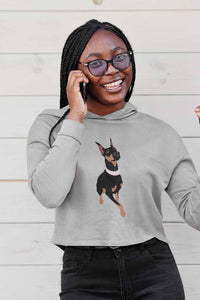 Crop Hoodie (Women) - Graceful Guard (3 Colours)