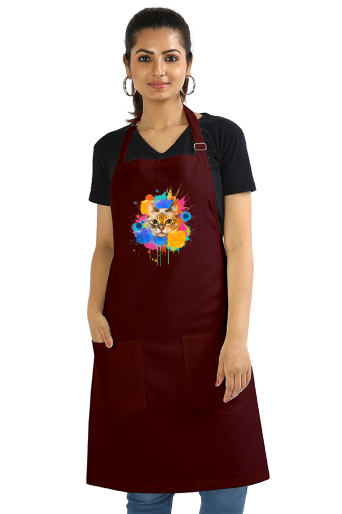 Splishy Splishy Cat Apron (7 Colours)