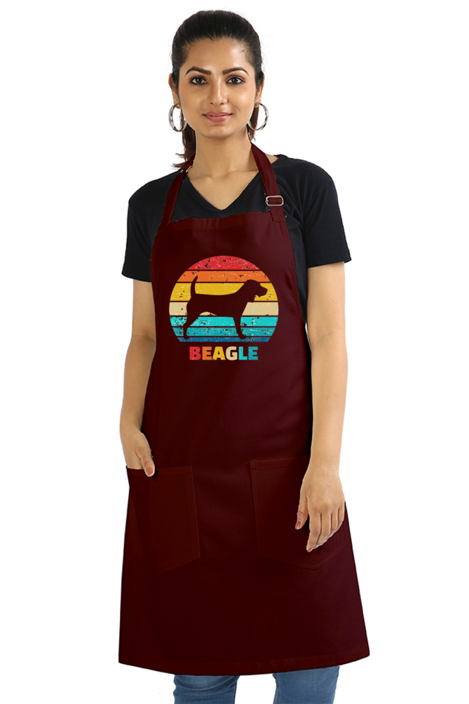Beagle Sunset Apron (4 Colours)