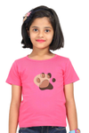 Round Neck T-Shirt (Girls) - Pawsitive Vibes (5 Colours)