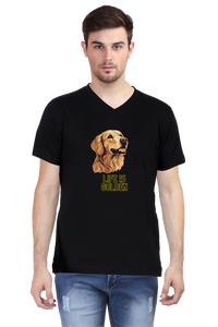 V Neck T-Shirt (Men) - Retriever Royale (5 Colours)