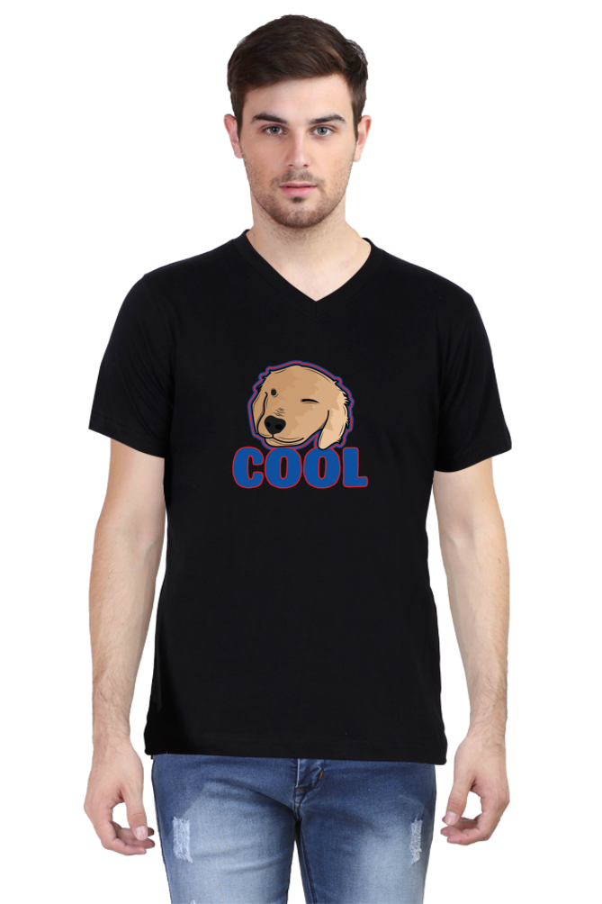 V Neck T-Shirt (Men) - Labra-dorable (5 Colours)