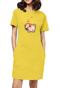 T-shirt Dress With Pockets - Puggy Baby (3 Colours)