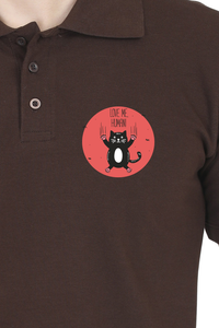 Polo Neck T-Shirt (Men) - Love Me, Human (11 Colours)