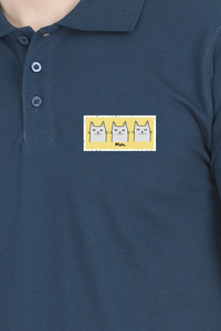 Polo Neck T-Shirt (Men) - Meh Mondays (11 Colours)