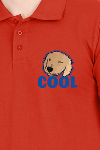 Polo Neck T-Shirt (Men) - Labra-dorable (10 Colours)