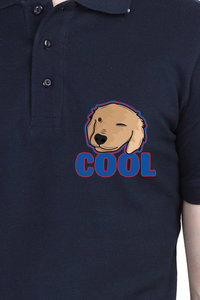 Polo Neck T-Shirt (Men) - Labra-dorable (10 Colours)