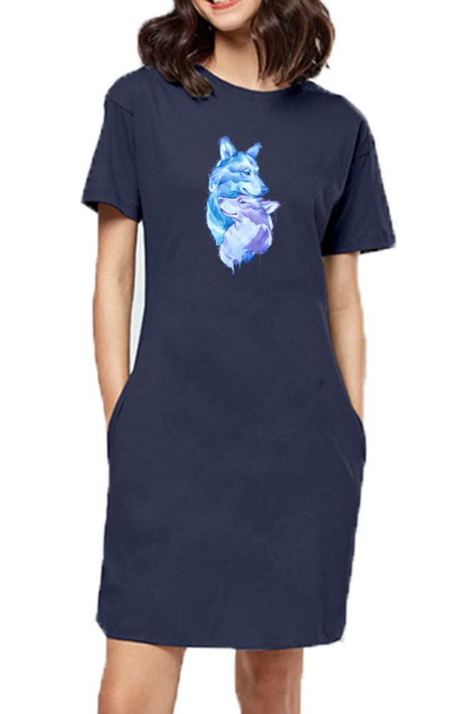 T-shirt Dress With Pockets - Snugglebugs (6 Colours)