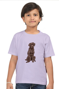 Round Neck T-Shirt (Boys) - Chocolate Charm (10 Colours)