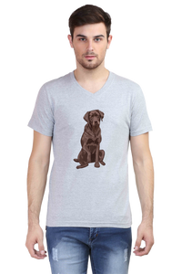 V Neck T-Shirt (Men) - Chocolate Charm (3 Colours)