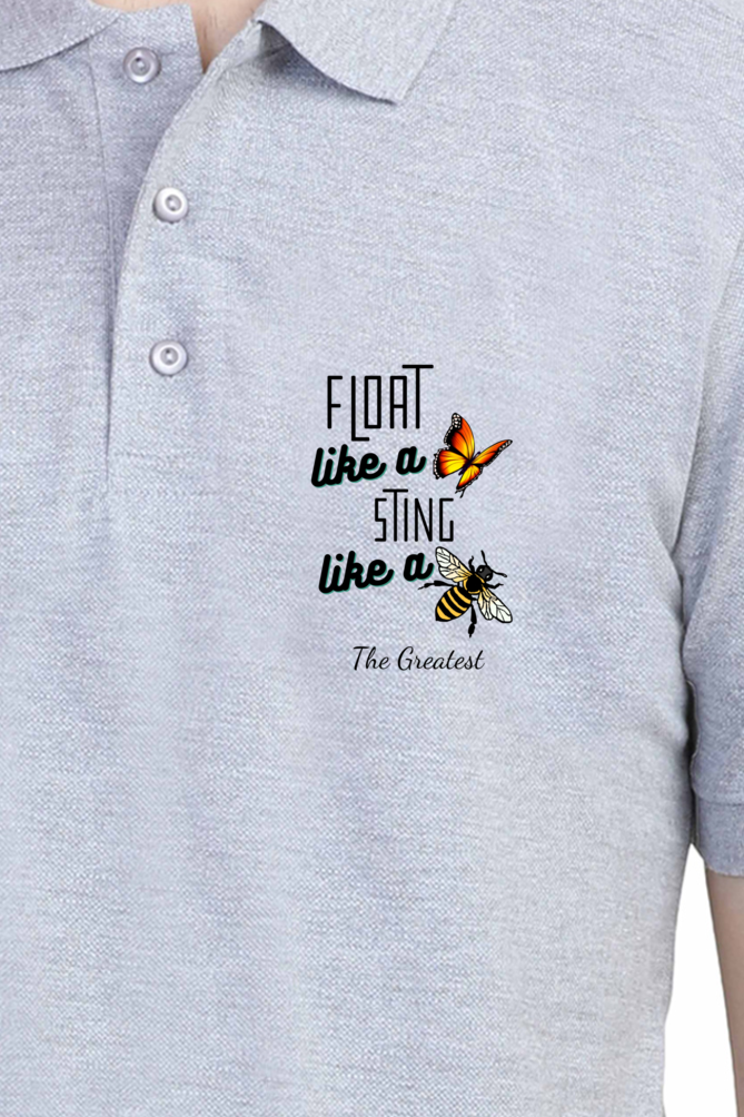 Stepevoli Clothing - Polo Neck T-Shirt (Men) - Bee The Greatest (3 Colours)