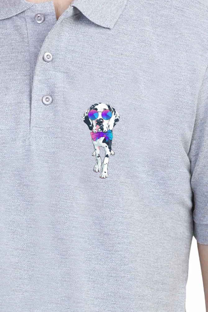 Polo Neck T-Shirt (Men) - Spot-tacular Treasure (11 Colours)
