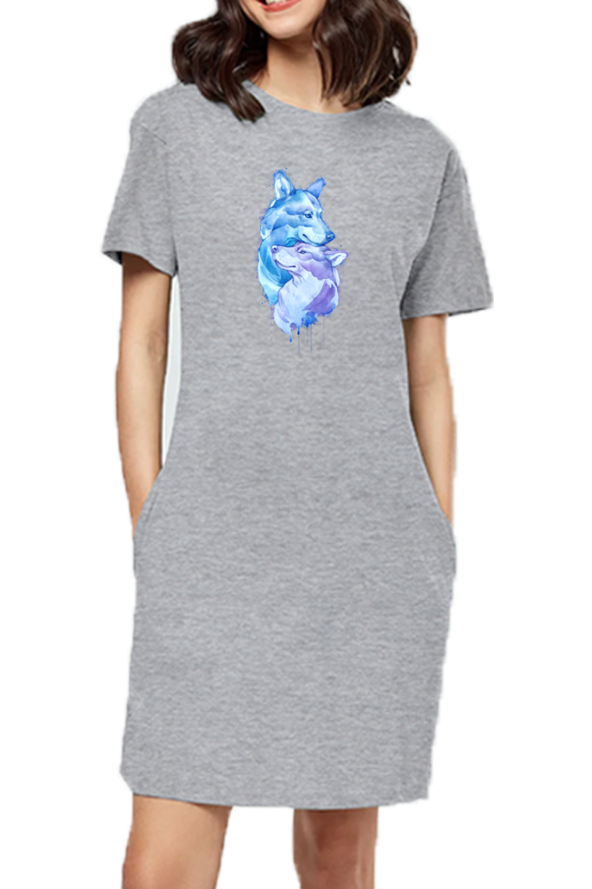T-shirt Dress With Pockets - Snugglebugs (6 Colours)