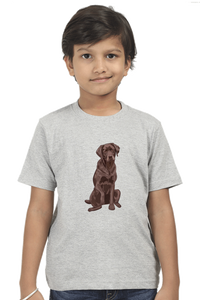 Round Neck T-Shirt (Boys) - Chocolate Charm (10 Colours)