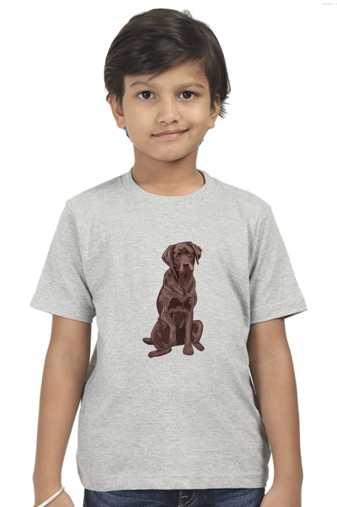 Round Neck T-Shirt (Boys) - Chocolate Charm (10 Colours)