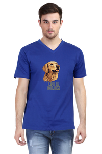 V Neck T-Shirt (Men) - Retriever Royale (5 Colours)