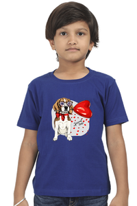 Round Neck T-Shirt (Boys) - Beagle Furever Love (9 Colours)