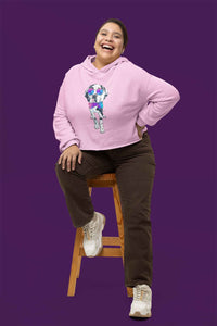 Crop Hoodie (Women) - Spot-tacular Treasure (7 Colours)