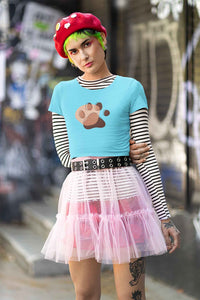 Crop Top (Women) - Pawsitive Vibes (9 Colours)