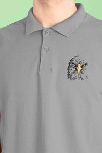 Polo Neck T-Shirt (Men) - Fearless Gaze (3 Colours)
