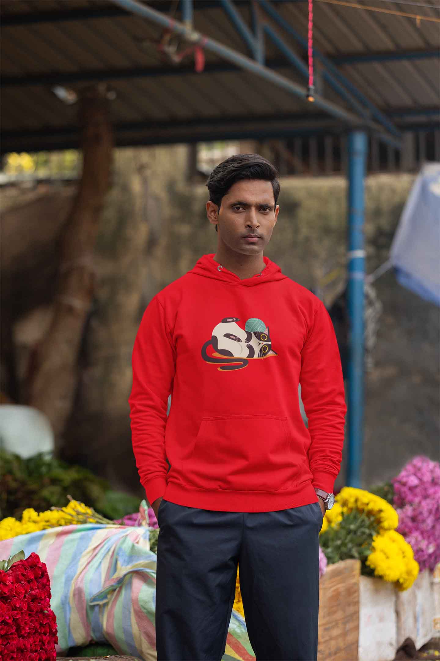 Hoodie (Men) - Clawful Nap (6 Colours)