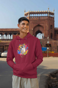 Hoodie (Men) - Splashes Of Joy Puppy (6 Colours)
