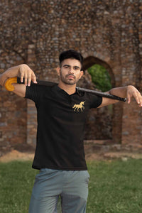 Polo Neck T-Shirt (Men) - Mystical Unicorn (9 Colours)