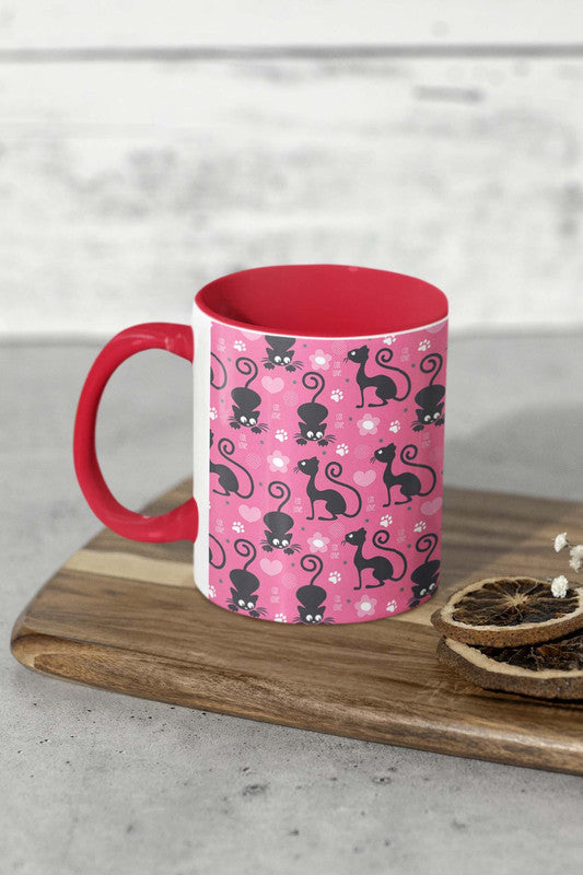 Purrfectly Pink Coffee Mug