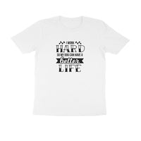 Round Neck T-Shirt (Men) - Hardworking Pawrent (9 Colours)