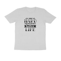 Round Neck T-Shirt (Men) - Hardworking Pawrent (9 Colours)