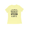 Round Neck T-Shirt (Women) - Hardworking Pawrent (9 Colours)