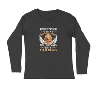 Full Sleeves Round Neck (Men) - Angelic Poodle (4 Colours)