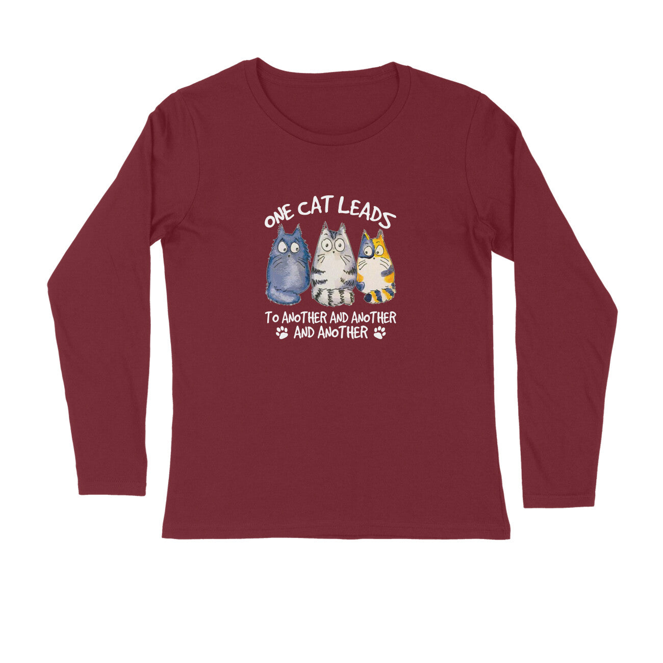 Full Sleeves Round Neck (Men) - Never Ending (5 Colours)